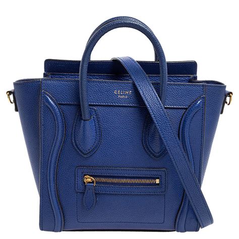 celine nano royal blue